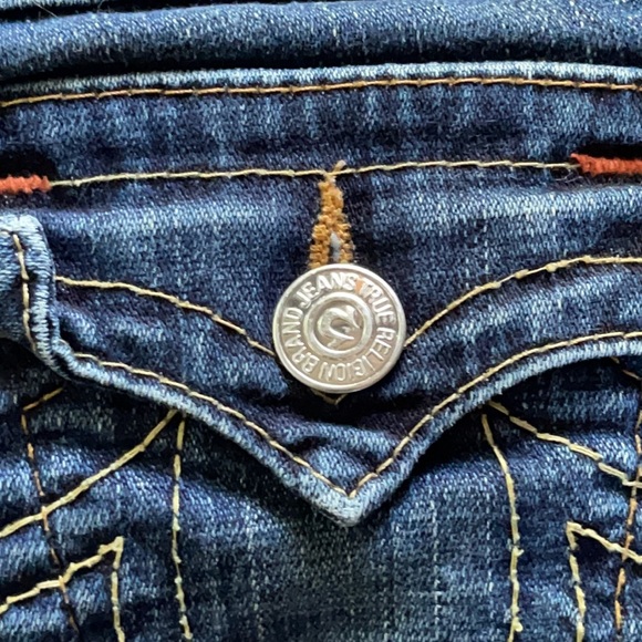 EUC True Religion Julie Skinny Jeans Size 25 - Picture 9 of 10